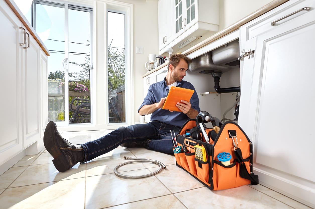 Plumber. - property management software